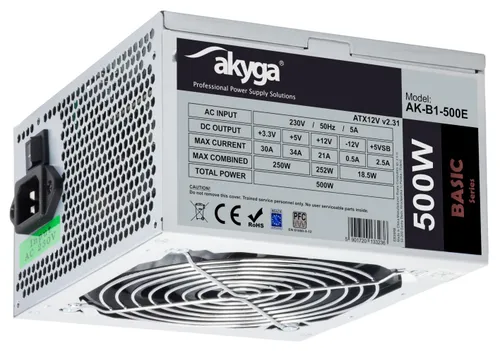 Zasilacz AKYGA AK-B1-500E 500W