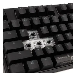 Klawiatura mechaniczna Ducky One 2 Backlit PBT RGB - Cherry MX Black - czarny