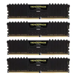 Pamięć Corsair Vengeance LPX, DDR4, 128 GB, 2666MHz, CL16 (CMK128GX4M4A2666C16)