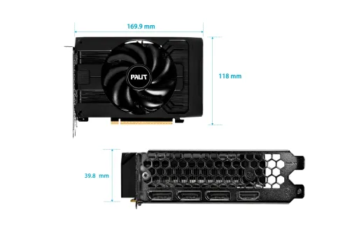 Karta graficzna Palit GeForce RTX 5050 StormX 8GB GDDR6 128bit DLSS 4
