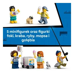 LEGO City 60506 Tramwaj przy plaży, zestaw klocków 7+