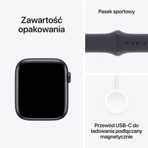 Apple Watch SE 2gen GPS koperta 40mm z aluminium Północ pasek sportowy Północ M/L