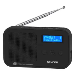 Radioodbiornik Sencor SRD 7200B Radio FM DAB+ Czarny