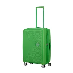 Walizka średnia Soundbox American Tourister - grass green