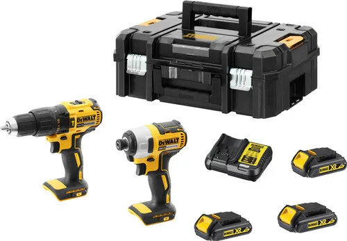 Zestaw elektronarzędzi akumulatorowych 18V DeWalt DCK2060S3T