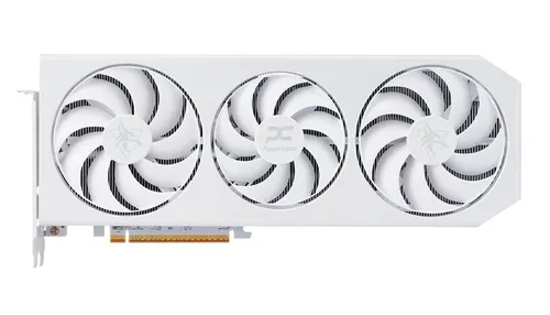 Karta graficzna POWERCOLOR Radeon RX 9070 XT Hellhound Spectral White 16GB