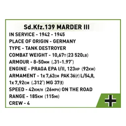 Cobi Klocki Klocki Sd.Kfz. Marder III 486 klocków