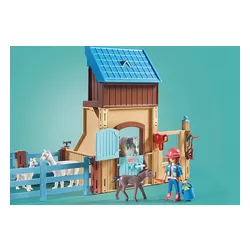 Playmobil Набор фигурок лошадей 71353 Амелия и Шепот с конюшней