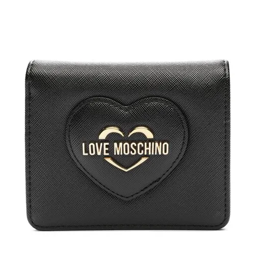 Маленький женский кошелек LOVE MOSCHINO Jc5731pp0hkl0000 Nero