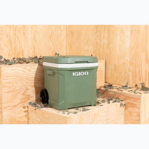 Lodówka turystyczna Igloo Ecocool 60 Roller 56 l vintage green