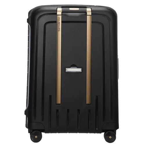 Walizka średnia Samsonite S'Cure DLX - black/gold