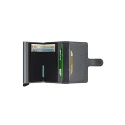 Secrid Miniwallet Karbon RFID Cüzdanı-cool grey