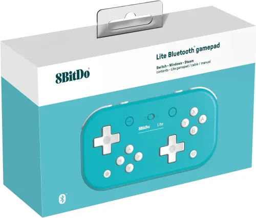 Pad 8BitDo Lite do PC, Nintendo Switch Bezprzewodowy Turkusowy