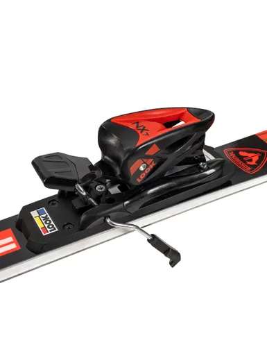 Narty gigantowe sportowe dziecięce ROSSIGNOL HERO MULTIEVENT + wiązanie LOOK NX7 z GRIP WALK 2024 - Długość (cm) - 141