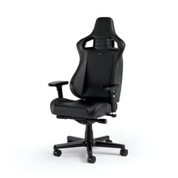 Fotel Noblechairs EPIC COMPACT Black Carbon Gamingowy do 120kg Skóra ECO Czarny