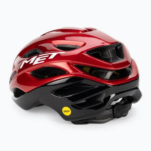 Kask rowerowy MET Estro Mips red/black metallic glossy