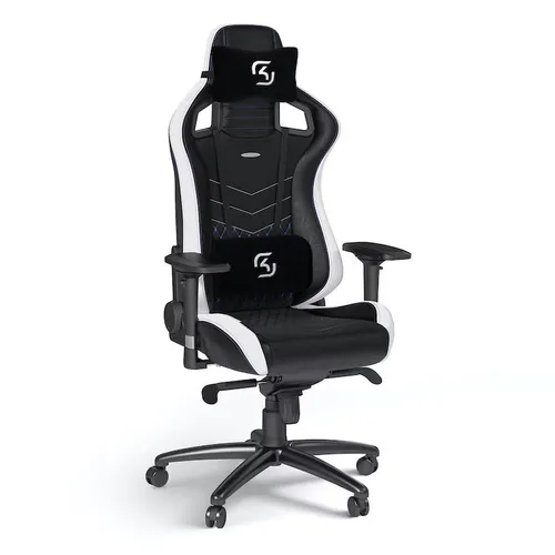 Fotel Noblechairs EPIC SK Gaming Edition Gamingowy do 120kg Skóra ECO Czarny