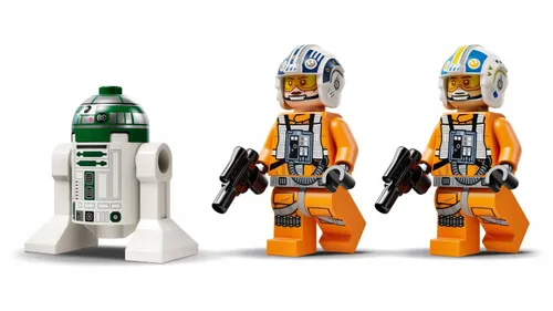 LEGO Star Wars 75460 Myśliwiec X-Wing Nowej Republiki Mandalorianin Grogu