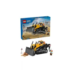 LEGO Klocki City 60466 Żółty buldożer z ładowarką