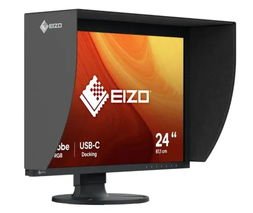 EIZO ColorEdge CG2400S - 24.1''. 1920 x 1200. WUXGA. AdobeRGB 99%. wbudowany kalibrator. USB-C PD