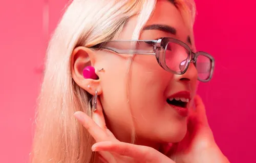 Słuchawki dokanałowe JLAB Go Pop ANC Fuksja