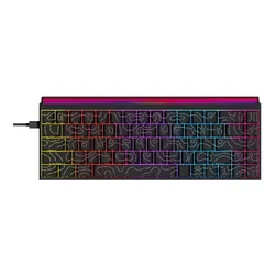 Klawiatura mechaniczna przewodowa Ajazz NK68 Red Switch czarna