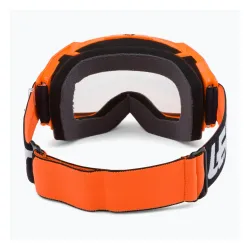 Велосипедные очки Leatt Velocity 4.5 неоновый оранжевый/прозрачный