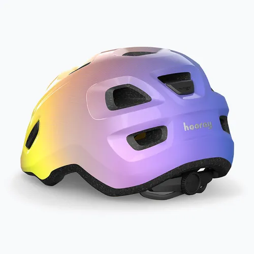 Kask rowerowy dziecięcy MET Hooray multicolour glossy