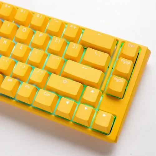 Klawiatura mechaniczna Ducky One 3 Yellow SF - Cherry MX Clear