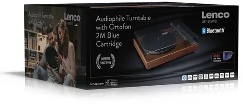 Gramofon LENCO LBT-515WD Drewno