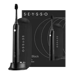 Szczoteczka soniczna SEYSSO Carbon Basic Czarny