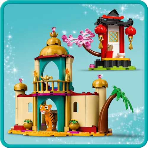 LEGO Disney maceraları Yasemin ve Mulan (43208)