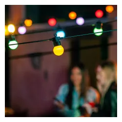 Lampki LED TWINKLY Festoon 40 AWW - BT Wi-Fi/Bluetooth Sieciowe