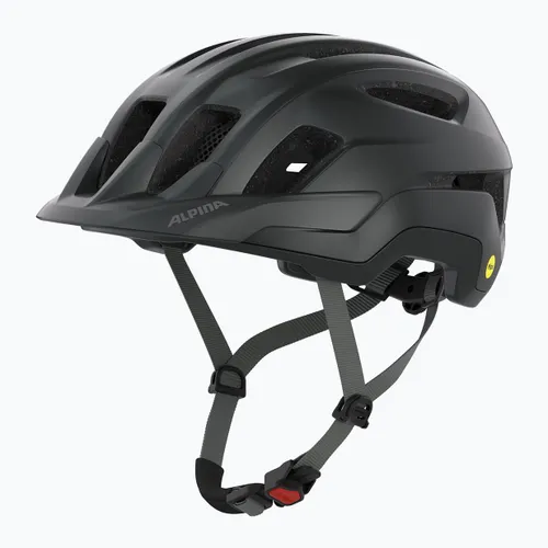 Kask rowerowy Alpina Paranus MIPS black/midnight grey matt