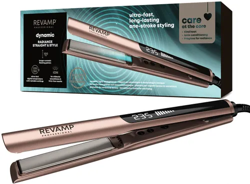 Prostownica REVAMP Dynamic Radiance Straight & Style ST-1900GD 235 stopni