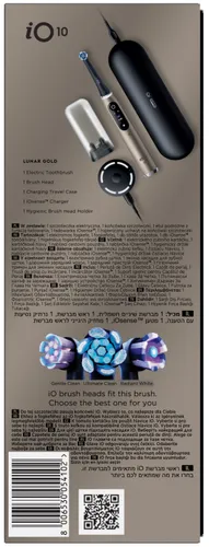 Szczoteczka magnetyczna ORAL-B iO 10 Złoty + Etui