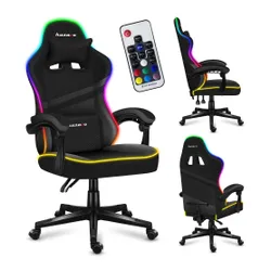 Fotel HUZARO Force 4.4 RGB Czarny