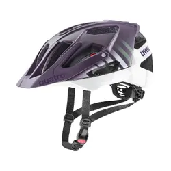 Kask rowerowy UVEX Quatro CC plum/white matt