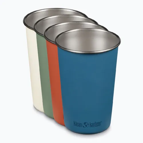 Kubki turystyczne Klean Kanteen Pint Cup 4 sztuki partake