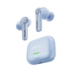 Słuchawki bezprzewodowe Earfun Air Pro 4+ ANC Dokanałowe Bluetooth 6.0 Funkcje AI Niebieski