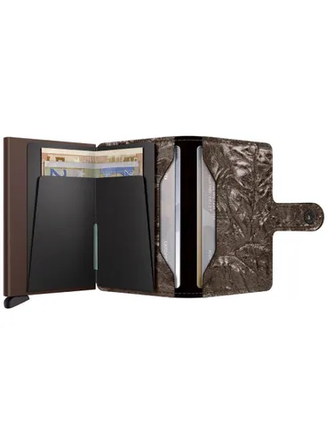 Secrid kompaktowy portfel z RFID Miniwallet Crunch - bronze