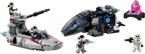 LEGO Klocki Star Wars 40755 Imperialny transportowiec kontra zwiadowczy śmigacz Rebelii