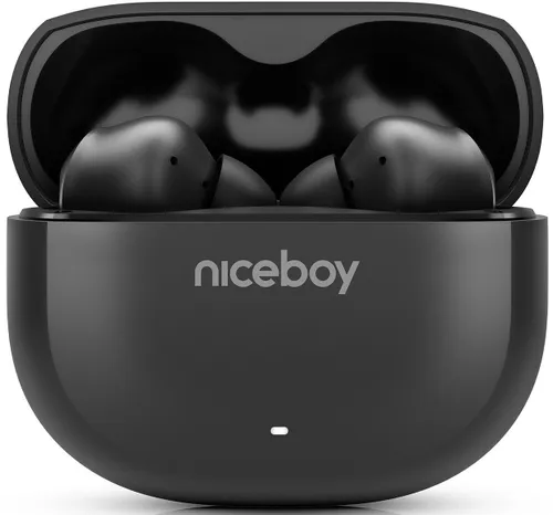 Słuchawki dokanałowe NICEBOY Pins 4 ANC Czarny