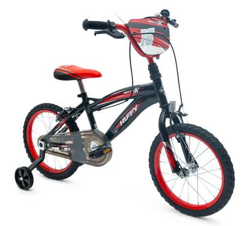 Rower dziecięcy HUFFY Moto X 16 cali dla chłopca Czarny