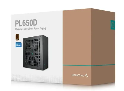 Zasilacz DeepCool PL650D 650W 80+ Bronze Czarny