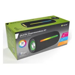 Głośnik Bluetooth Tracer Stripe TWS BT RGB 10W Czarny