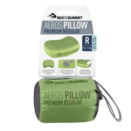 Poduszka Sea to Summit Aeros Pillow Premium Regular - lime