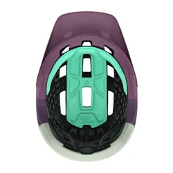 Kask rowerowy LAZER Coyote KinetiCore Fioletowy mat MTB (rozmiar S)