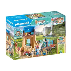 Playmobil Набор фигурок лошадей 71353 Амелия и Шепот с конюшней