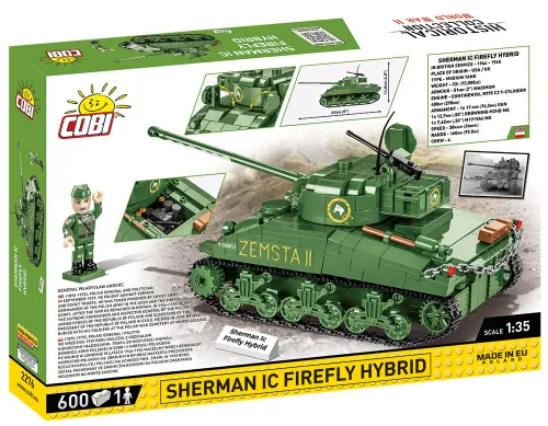 Конструктор COBI Sherman IC Firefly Hybrid